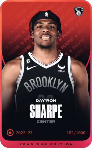 Day'Ron Sharpe - rare
