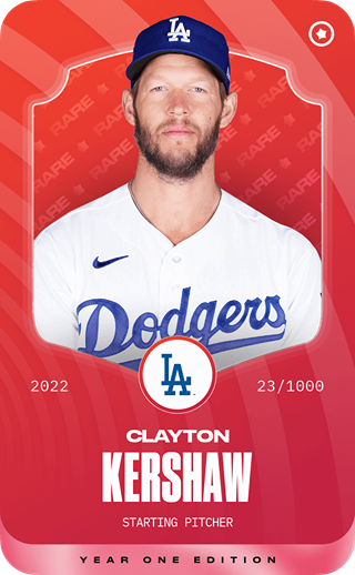 Clayton Kershaw - rare