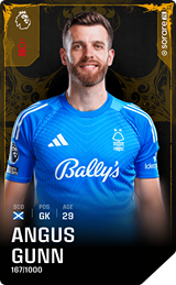 Angus Gunn - limited