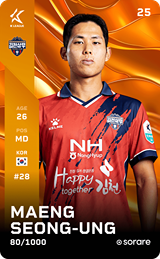 Maeng Seong-Ung - limited