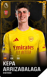 Kepa Arrizabalaga - limited