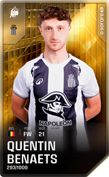 Quentin Benaets - limited