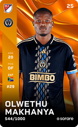 Olwethu Makhanya - limited