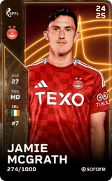 Jamie McGrath - limited