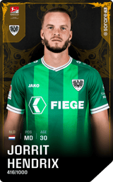 Jorrit Hendrix - limited