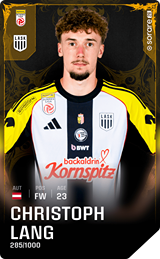 Christoph Lang - limited