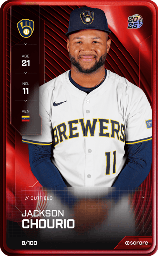 Jackson Chourio - rare