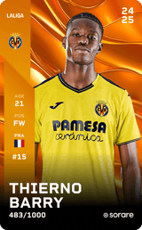 Thierno Barry - limited