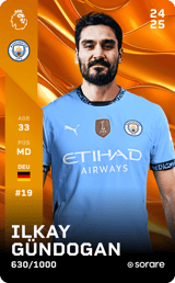 Ilkay Gündogan - limited