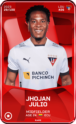Jhojan Julio - rare