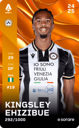 Kingsley Ehizibue - limited