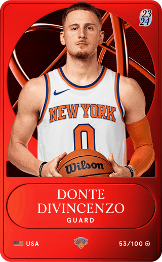 Donte DiVincenzo - rare