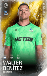 Walter Benítez - limited