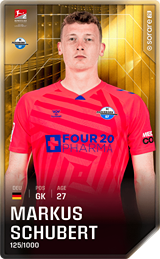 Markus Schubert - limited