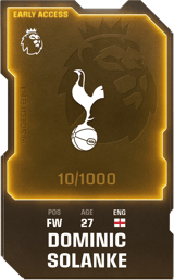 Dominic Solanke - limited