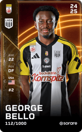 George Bello - limited