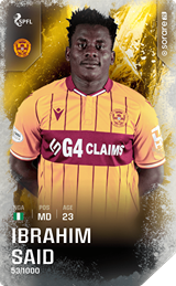 Ibrahim Said - limited