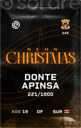 Donte Apinsa - limited