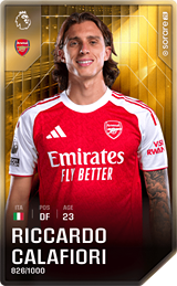 Riccardo Calafiori - limited