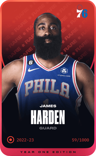 James Harden - rare