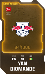 Yan Diomande - limited