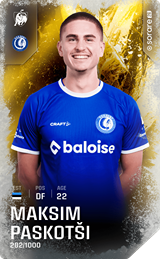 Maksim Paskotši - limited