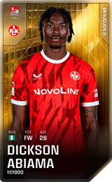 Dickson Abiama - limited