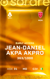 Jean-Daniel Akpa Akpro - limited