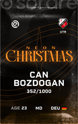 Can Bozdogan - limited