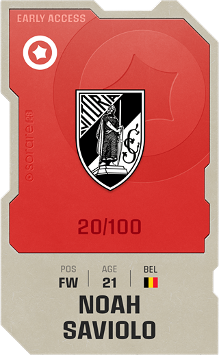 Noah Saviolo - rare