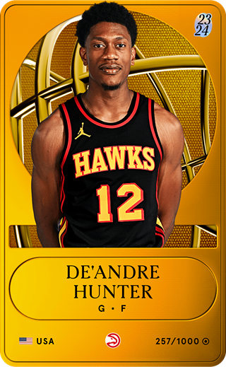 De'Andre Hunter - limited