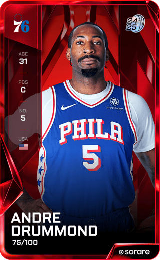 Andre Drummond - rare