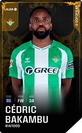 Cédric Bakambu - limited