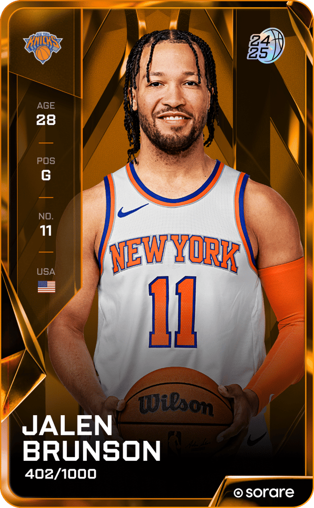 スポーツ NBA BALLERS Jalen Brunson RARE MR JALEN BRUNSON'S 3PT CELLY - ZURU NBA BALLERS RARE