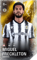 Miguel Freckleton - limited