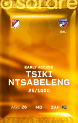 Tsiki Ntsabeleng - limited