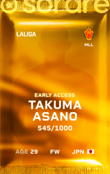Takuma Asano - limited