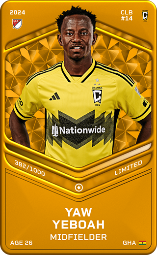 Yaw Yeboah - limited