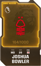 Joshua Bowler - limited