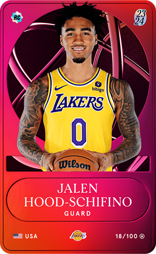 Jalen Hood-Schifino - rare