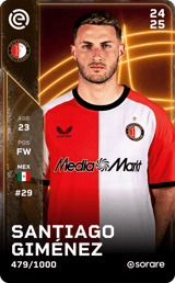 Santiago Giménez - limited