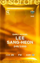 Lee Sang-Heon - limited