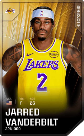 Jarred Vanderbilt - limited