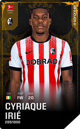 Cyriaque Irié - limited