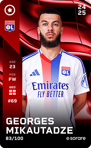 Georges Mikautadze - rare