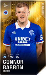 Connor Barron - limited