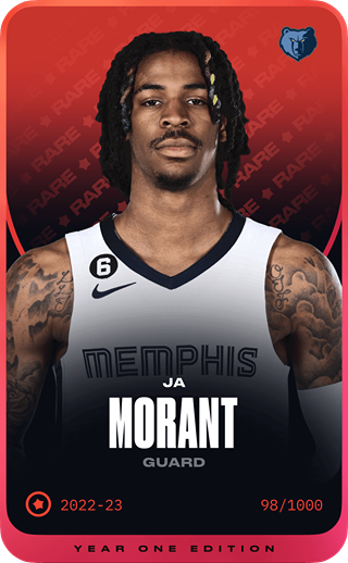 Ja Morant - rare