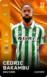 Cédric Bakambu - limited