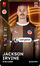 Jackson Irvine - limited