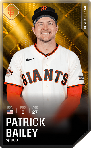 Patrick Bailey - limited